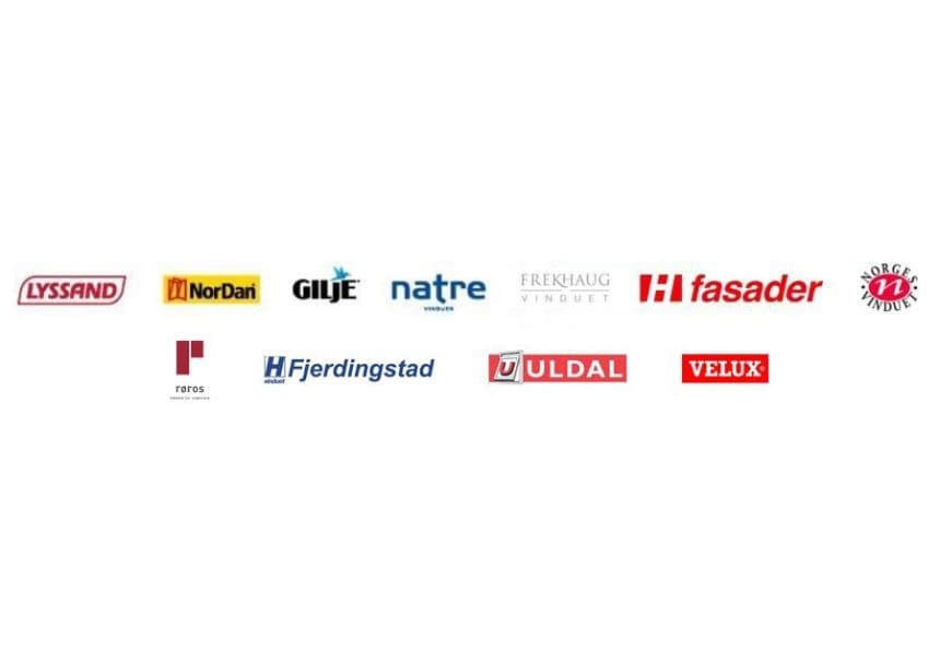 Bilde av alle logoer for vinduer