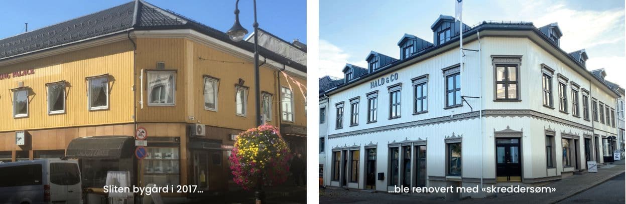 Bygård renovert med Skreddersøm fra Hasås.