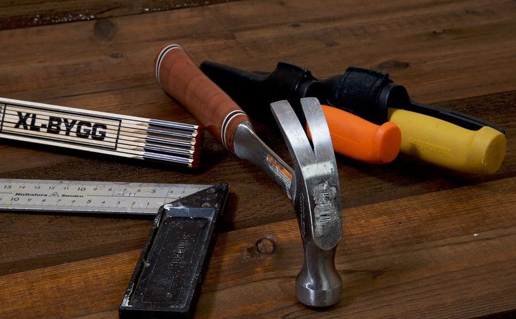 forskjellige håndverktøy