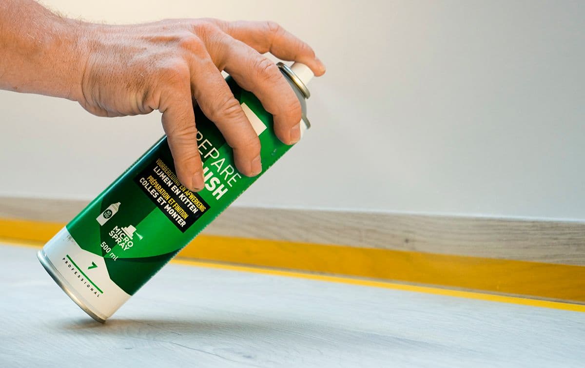 rengjøring av overflater med Tec7 Prepare & Finish