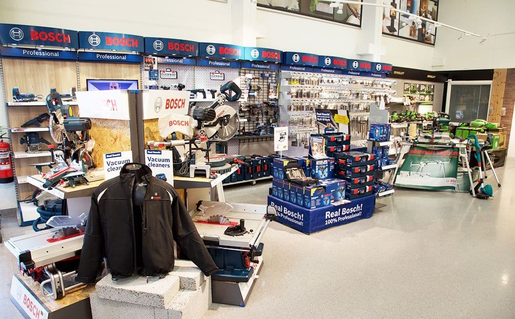 utstilling av verktøy